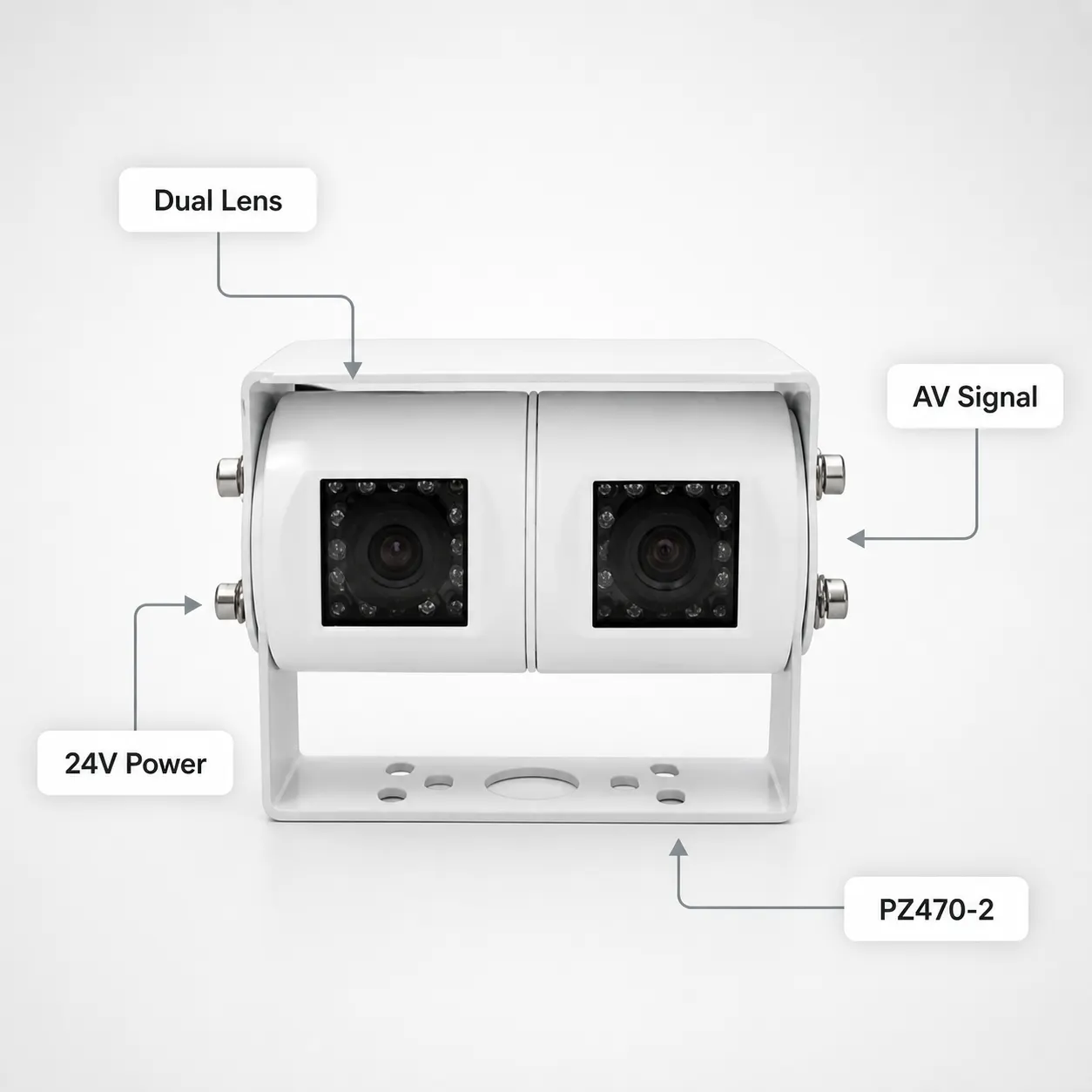 Vehicle Reversing Camera controls and screen