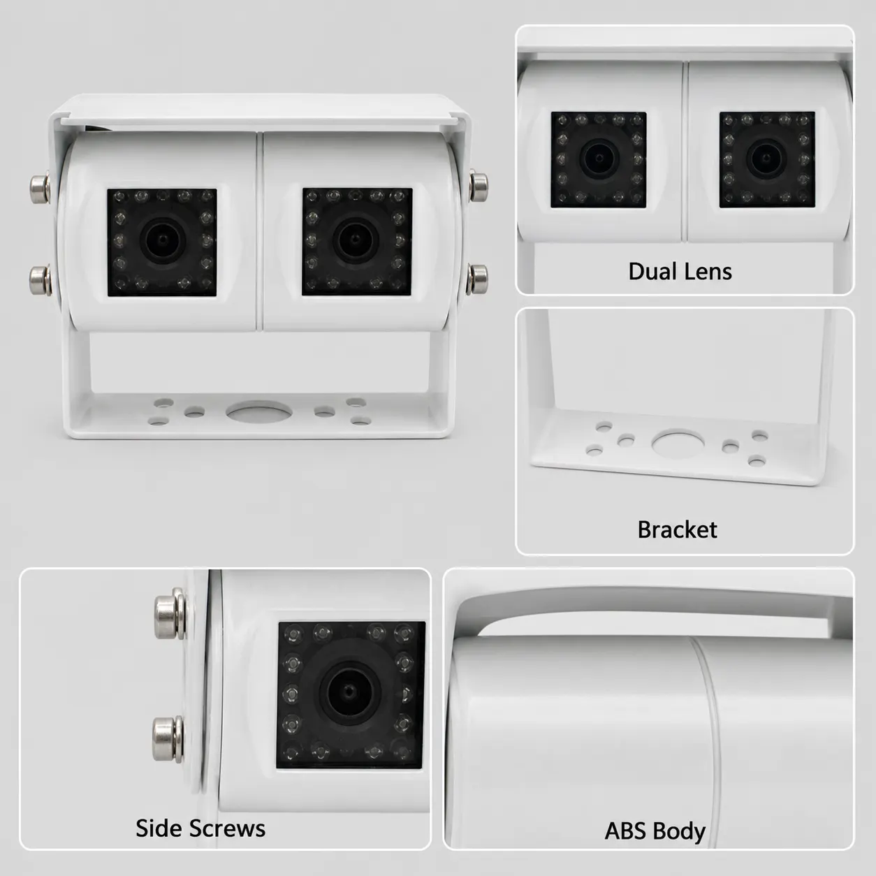 Vehicle Reversing Camera and included accessories