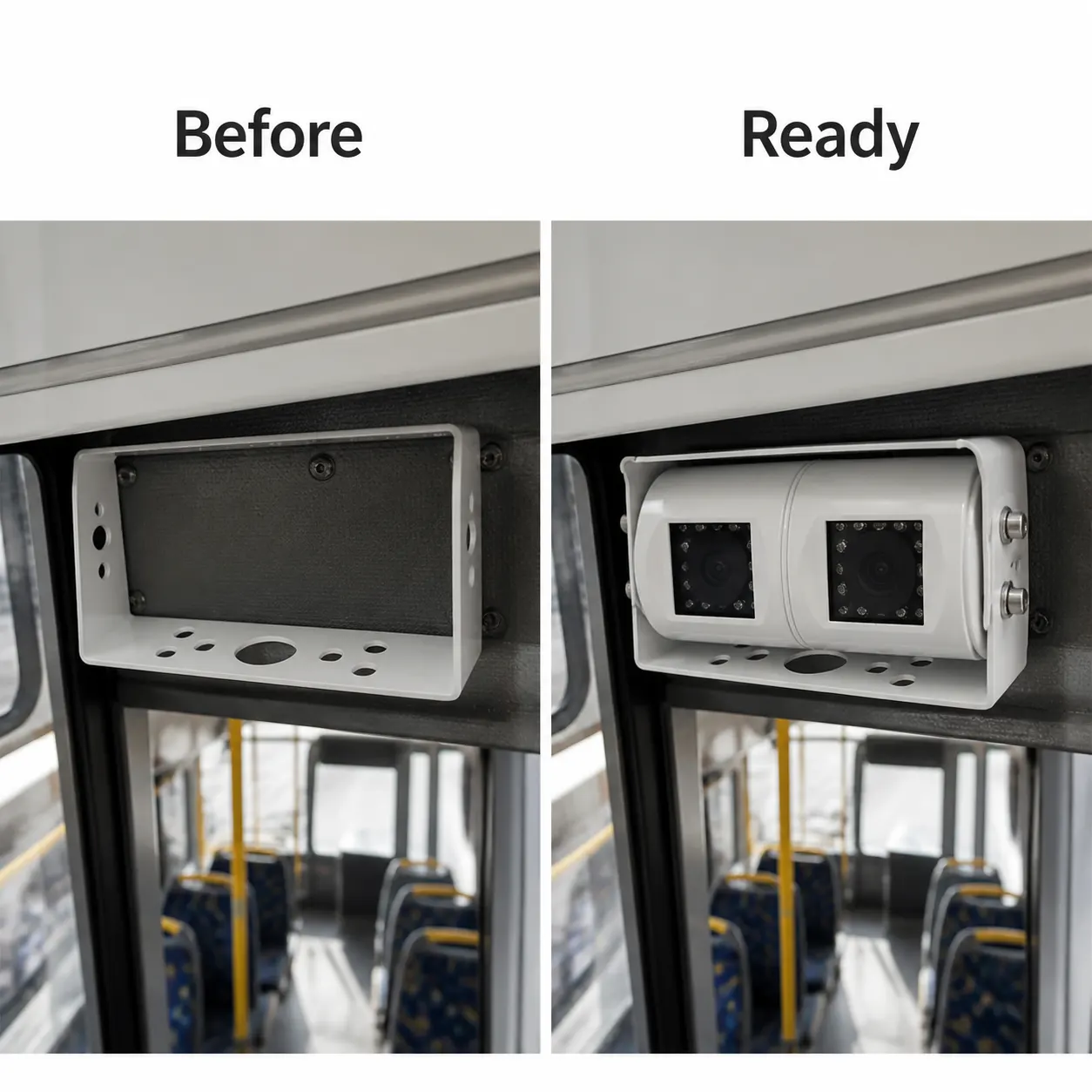 Vehicle Reversing Camera setup and use views
